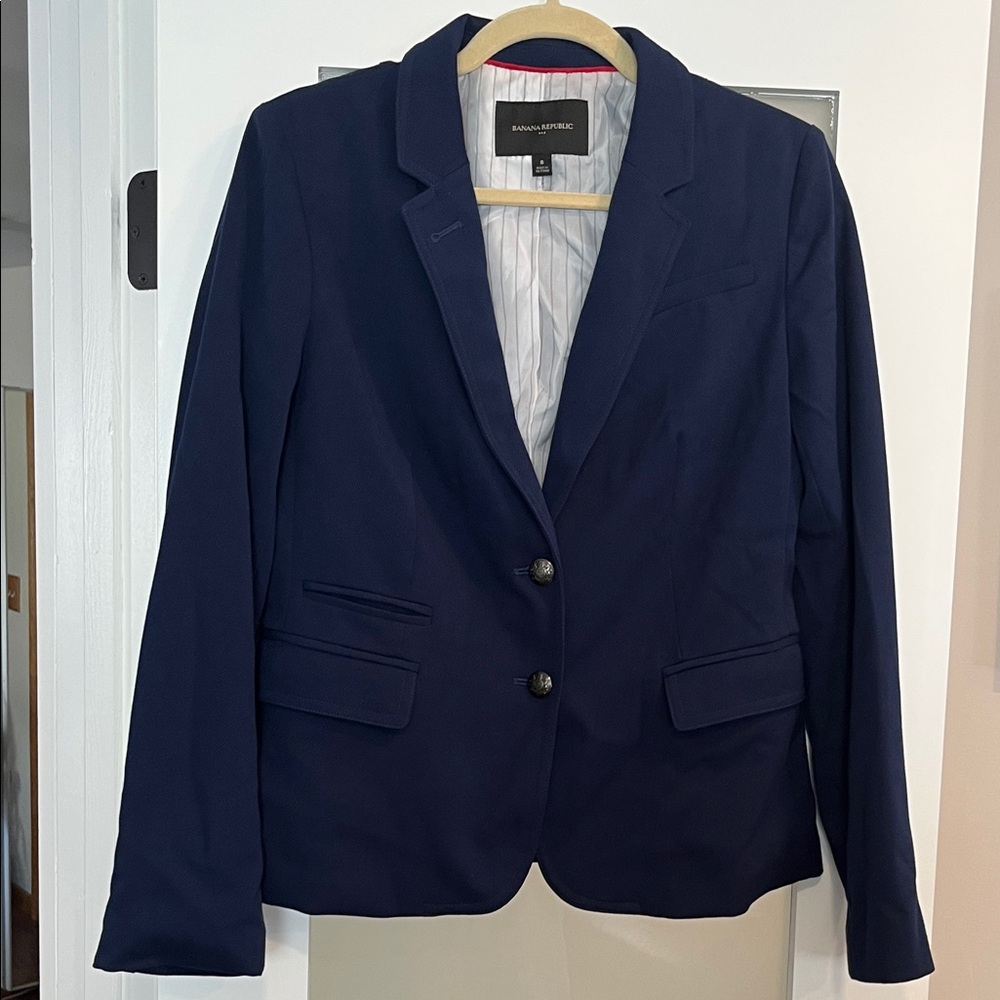Banana Republic Dark Blue Women's Blazer